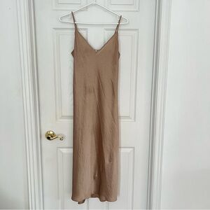 Aritzia Wilfred Satin Dress